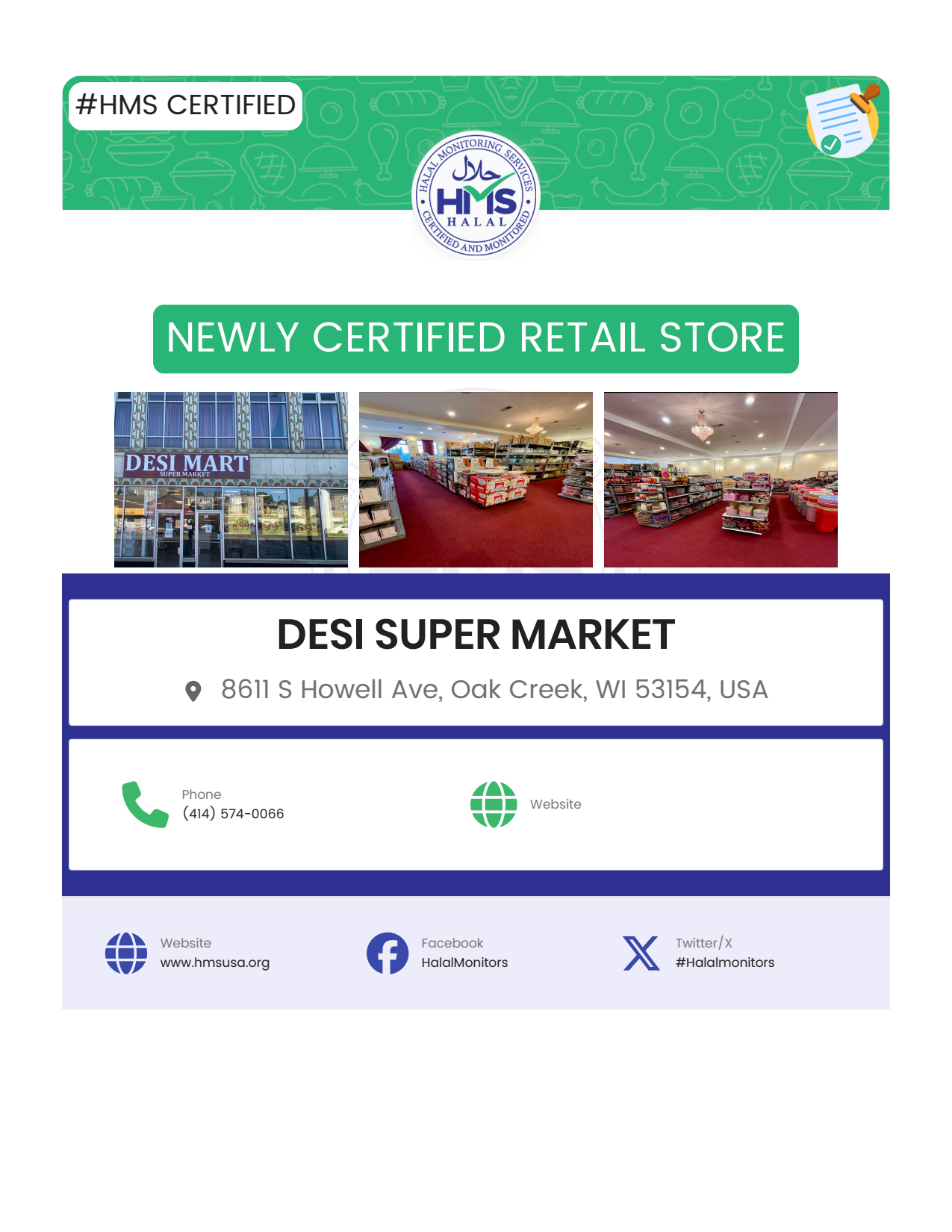 DESI SUPER MARKET-Certified